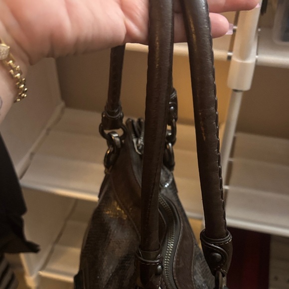 Coach python leather shoulder bag - Picture 13 of 16